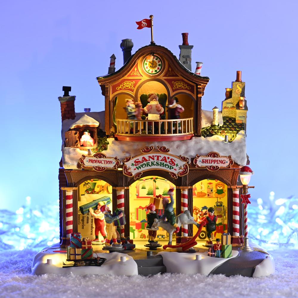 Christmas Lemax Village: Santa's Workshop