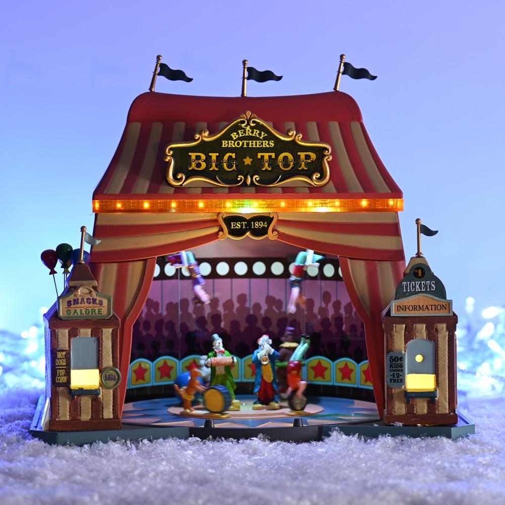 Christmas Lemax Village: Berry Brothers Big Top