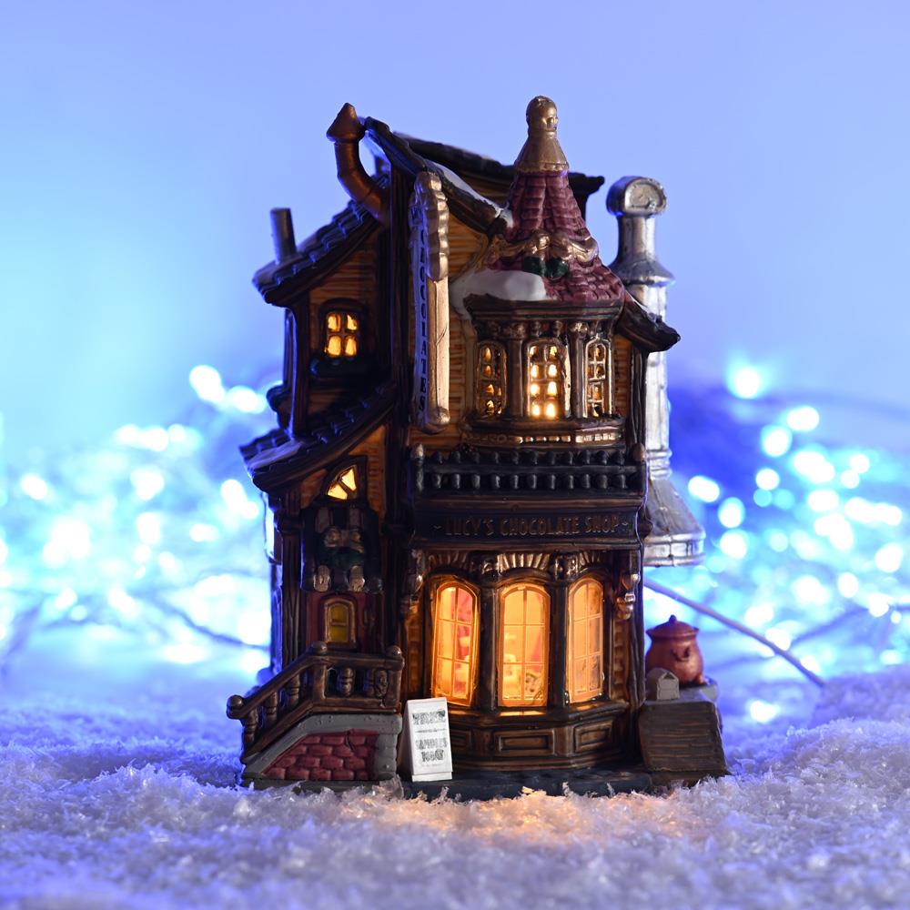 Lemax Christmas Village: Lucy's Chocolate Shop 