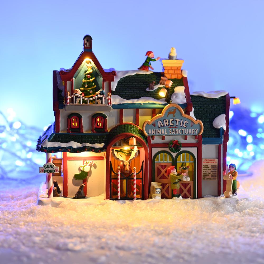 Lemax Christmas Village: Arctic Animal Sanctuary