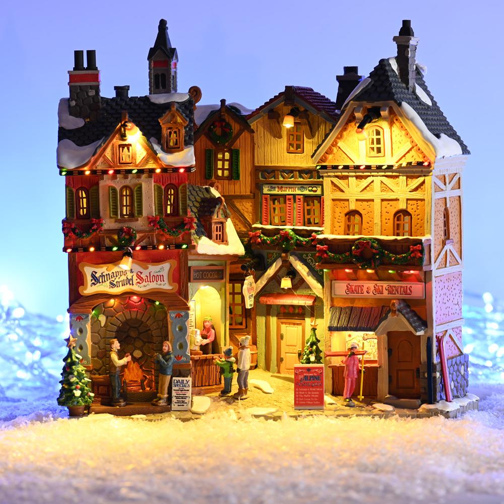 Lemax Christmas Village: Alpine Winter Shops