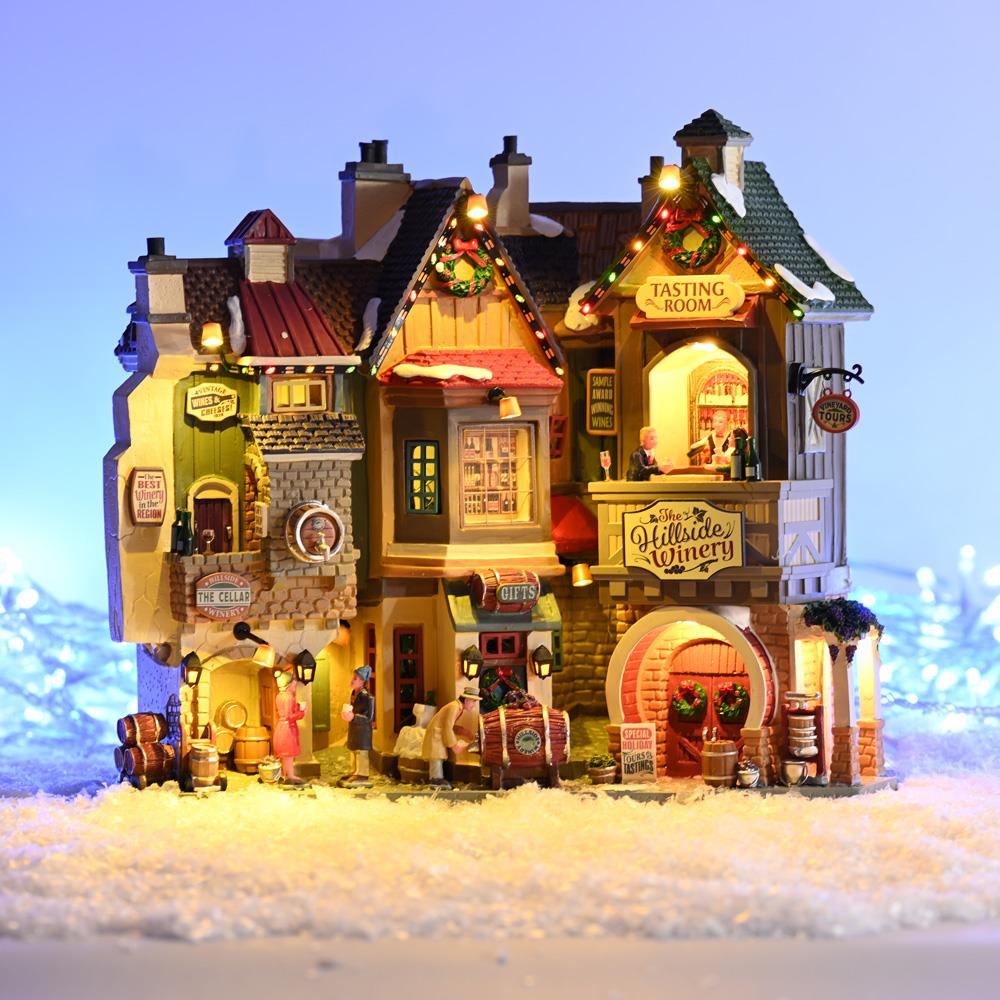 Lemax Christmas Village: The Hillside Winery