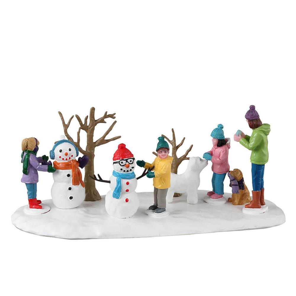 Model Christmas Village: Snowmen Friends