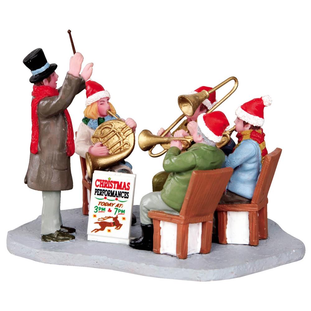 Model Christmas Village: Gazebo Band