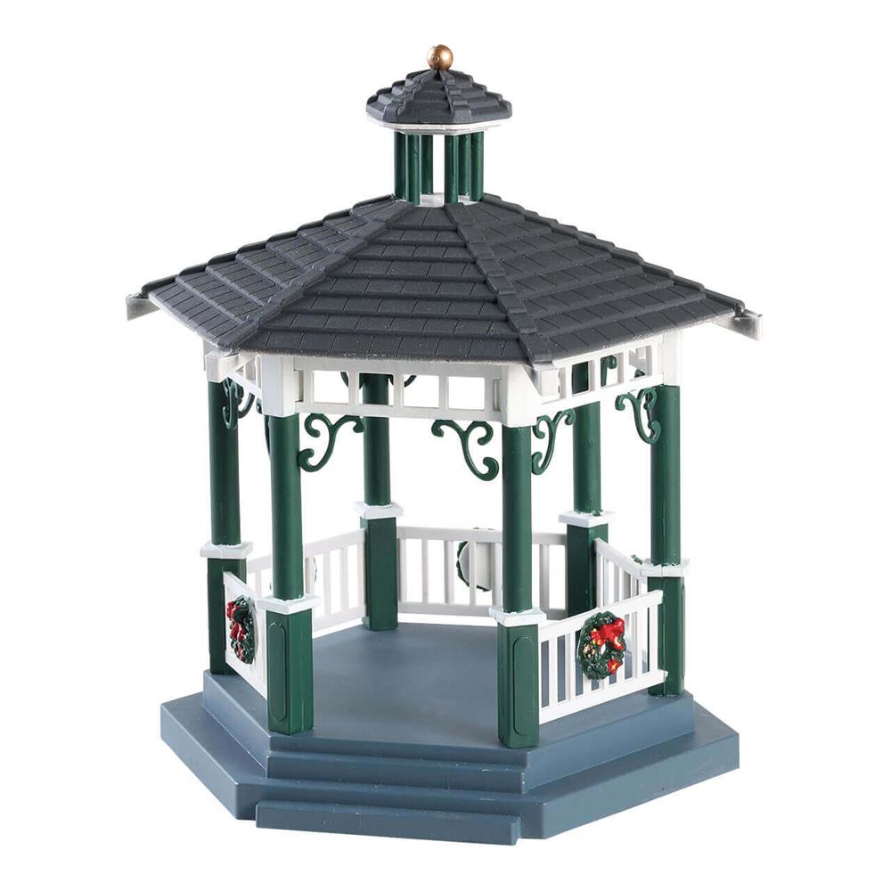 Model Christmas Village: Victorian Park Gazebo