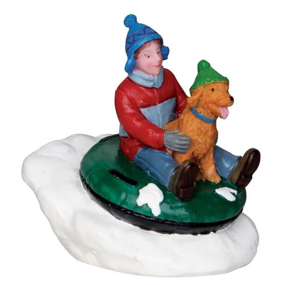 Christmas Village People: Tubing Buddies