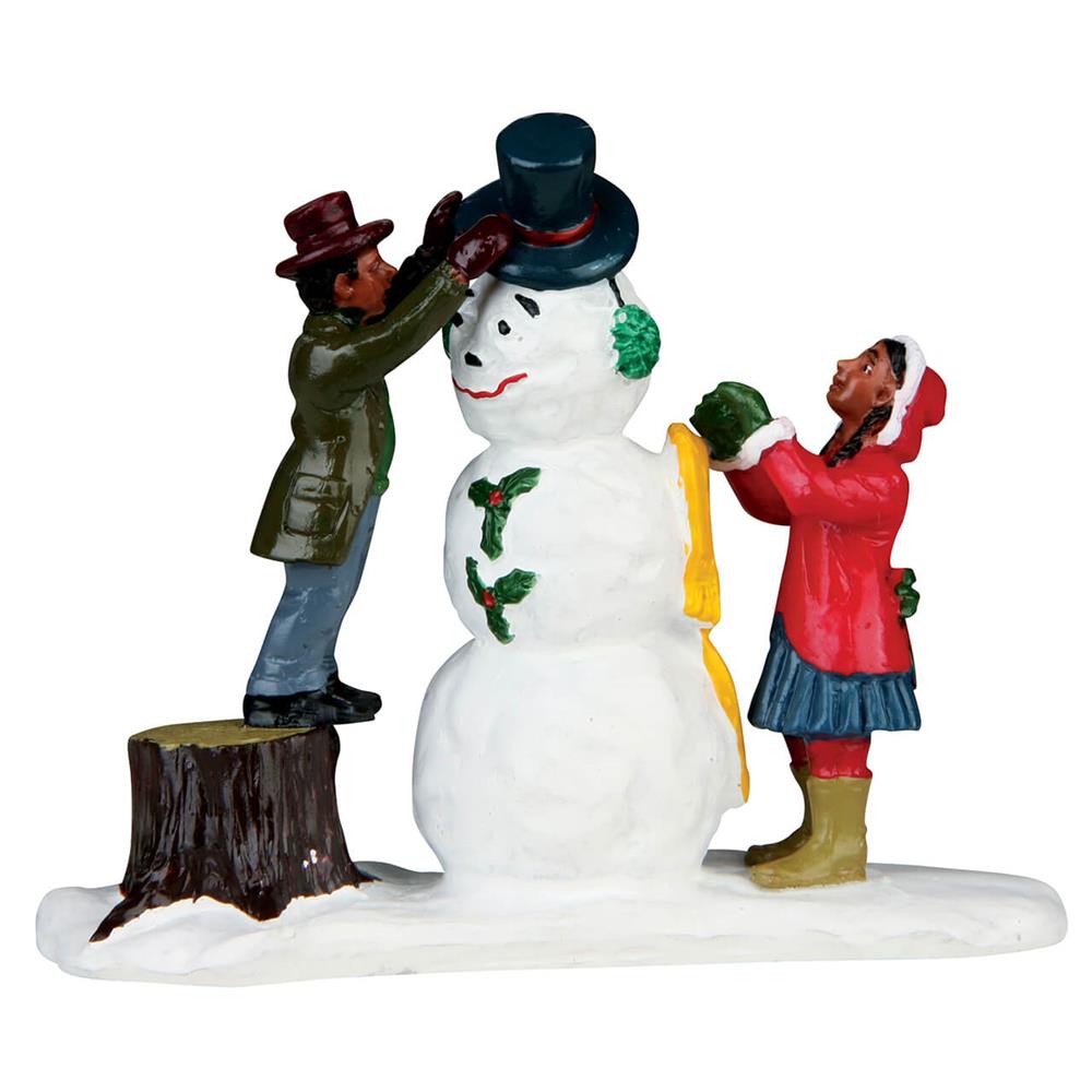 Christmas Village People: Dressing Mr. Snowman