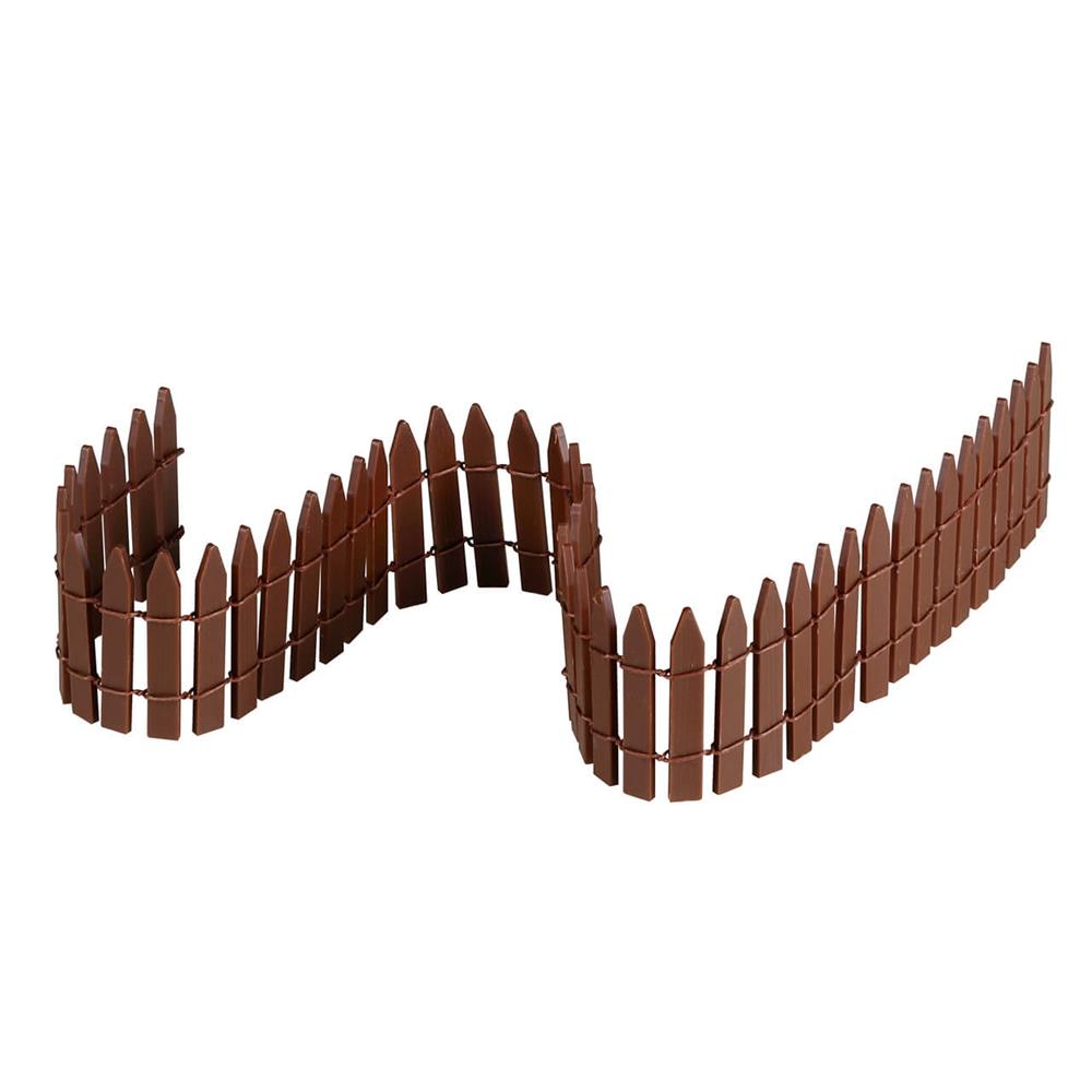 Lemax Christmas Village:  Wired Wooden Fence