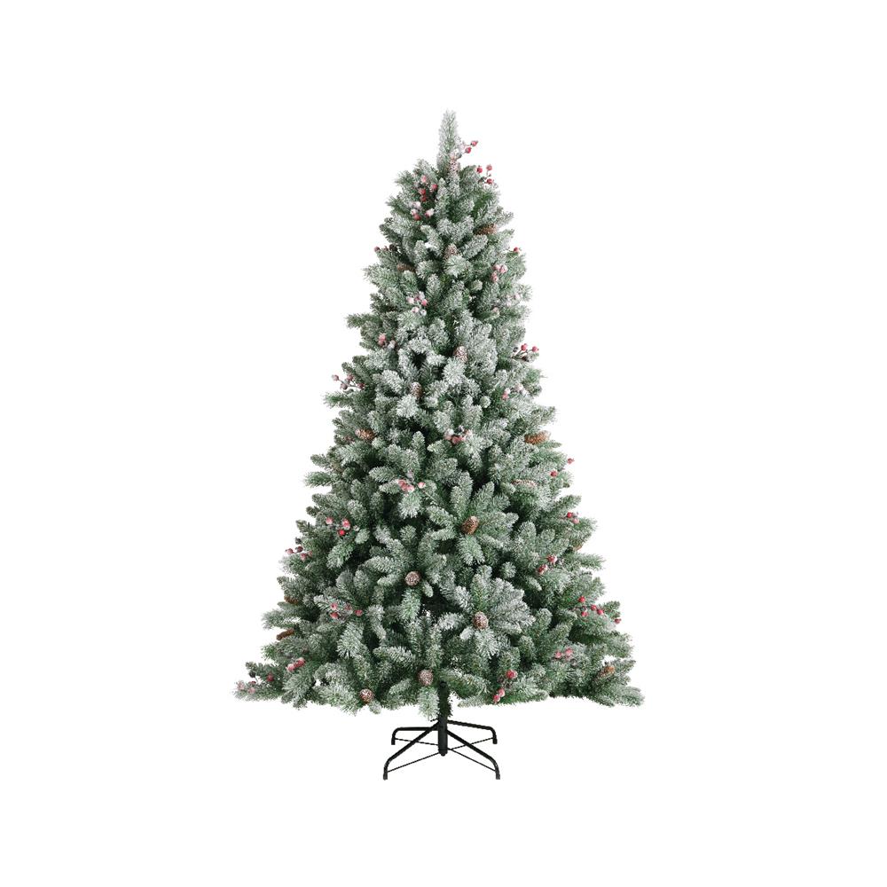 Windham Spruce Snowy 7ft Christmas Artificial Tree