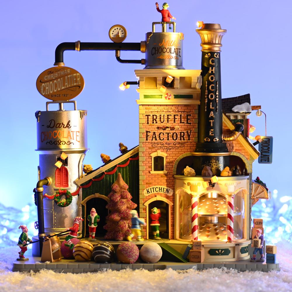 Lemax Christmas Village: Christmas Chocolatier Truffle Factory