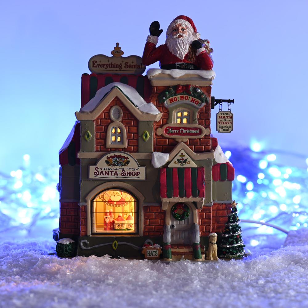 Lemax Christmas Village: The Santa Shop