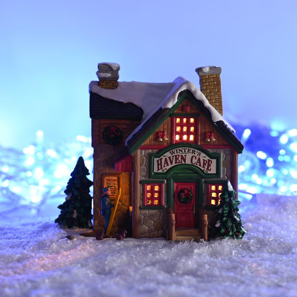 Christmas Village Lemax: Winter'S Haven Café