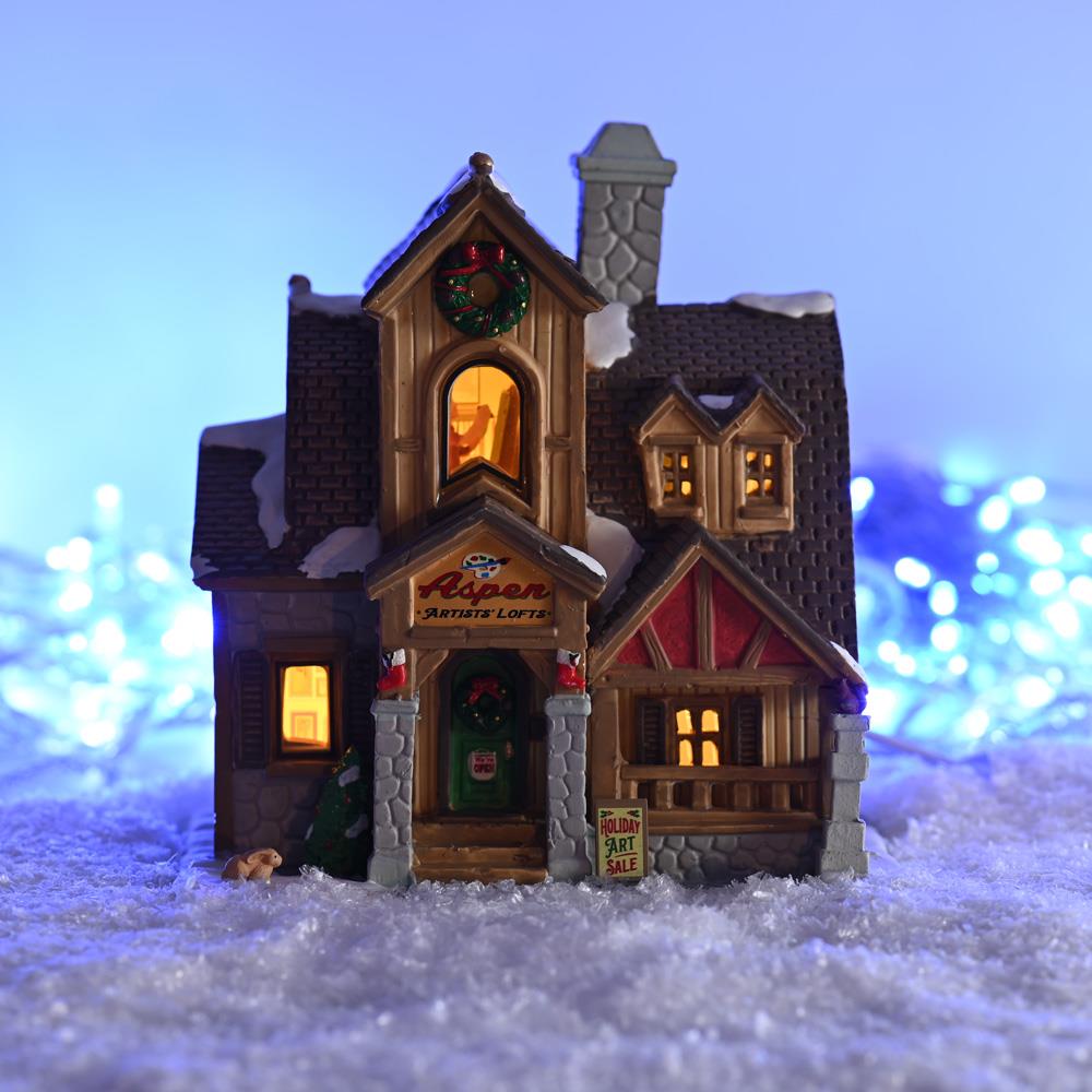 Christmas Village Lemax: Artists' Lofts