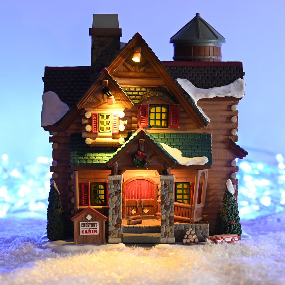 Christmas Village Lemax: Chestnut Cabin