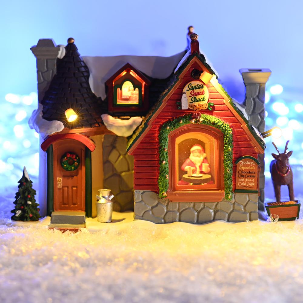 Model Christmas Villages: Santa'S Snack Shack