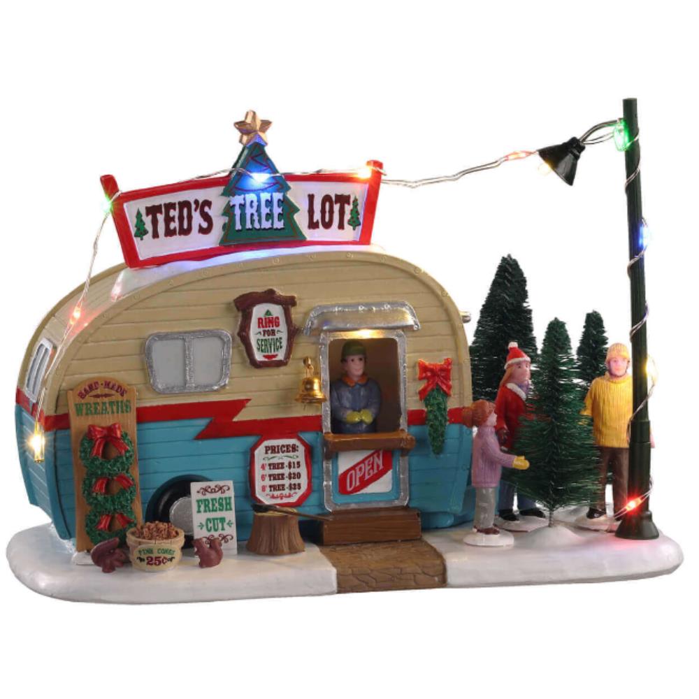 Lemax Christmas Village: Ted'S Tree Lot, B/O (4.5V)