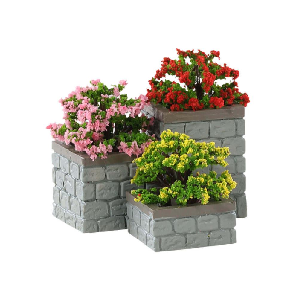 Lemax Christmas Village: Flower Bed Boxes, Set Of 3